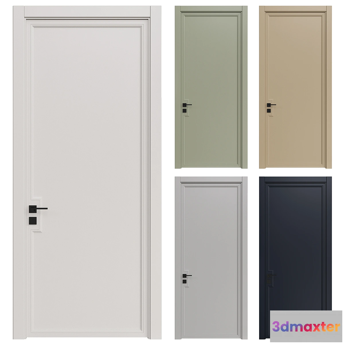 1435306 - Interior Doors No. 280. 3D Max