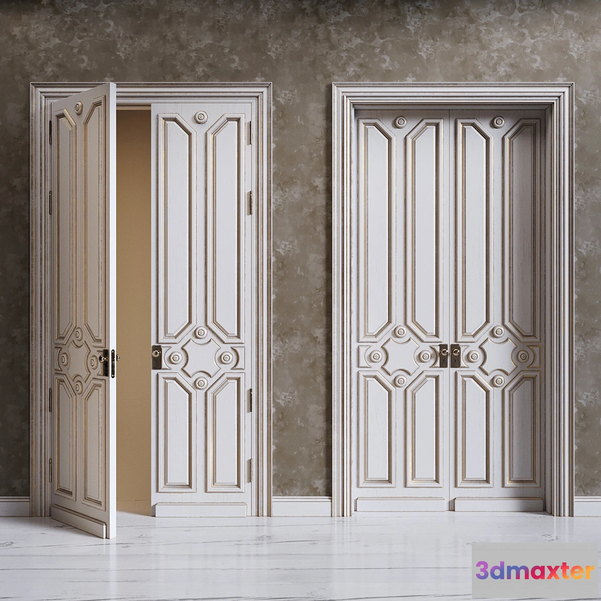 1436632 - Classic door 3D Max