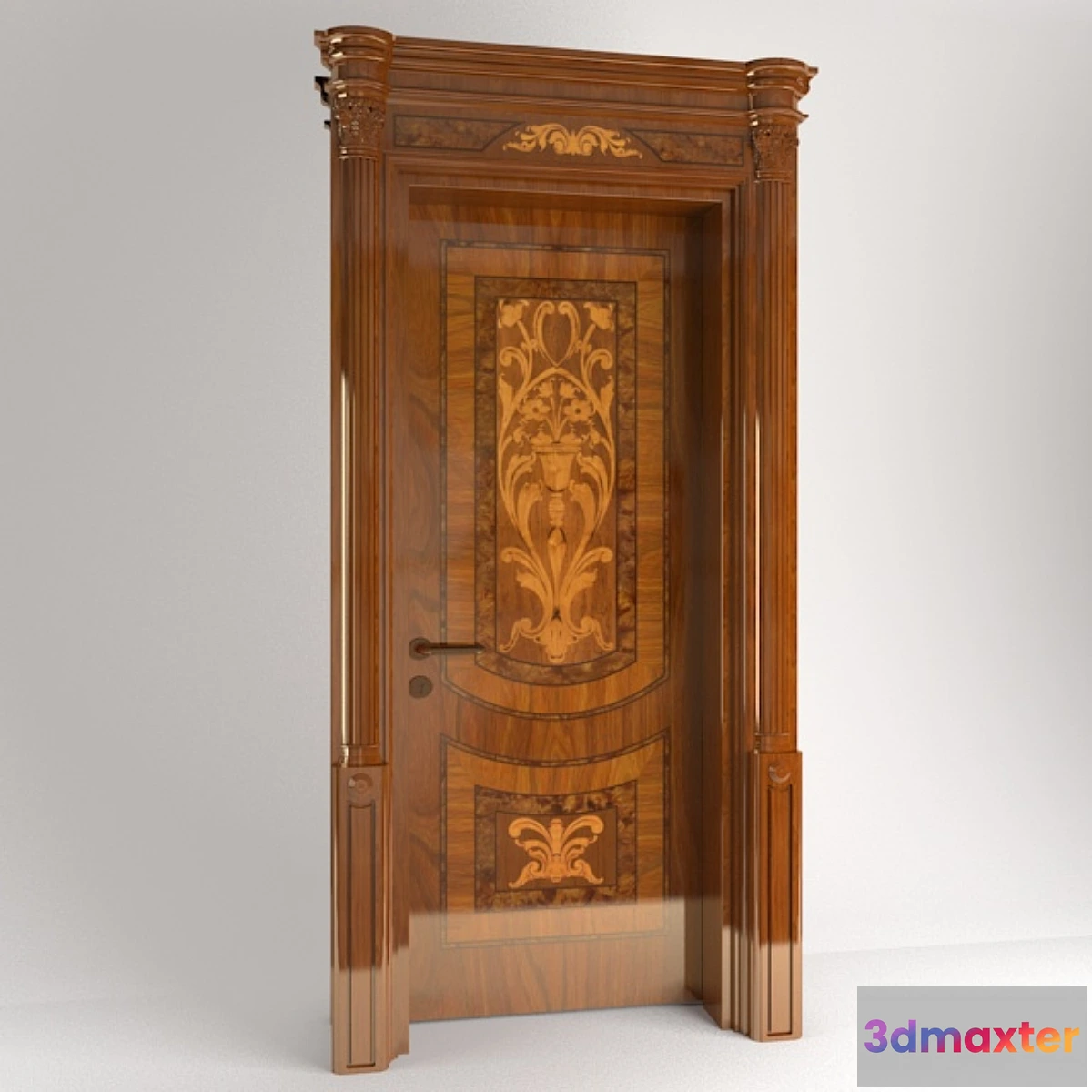 1437176 - Luigi XVI door panels without the high 3D Max