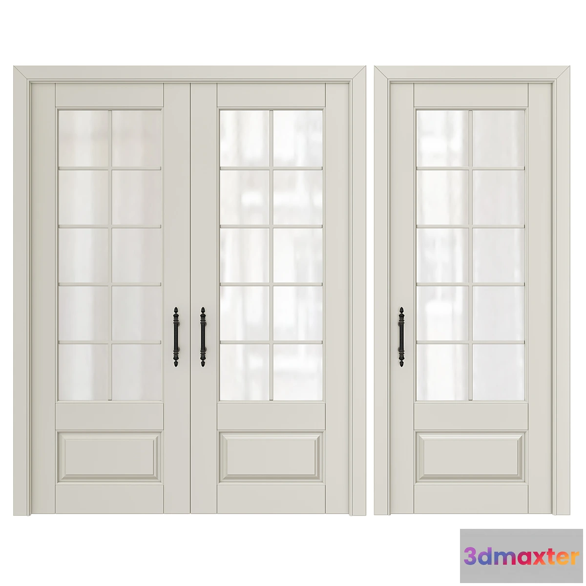 1440176 - Classic interior doors 1 3D Max