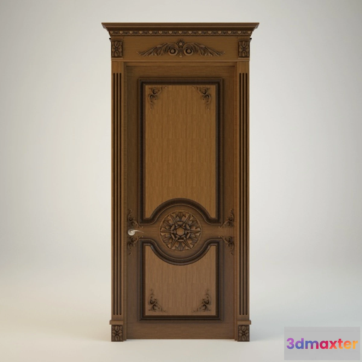 1447722 - 900h2300 door with carvings 3D Max