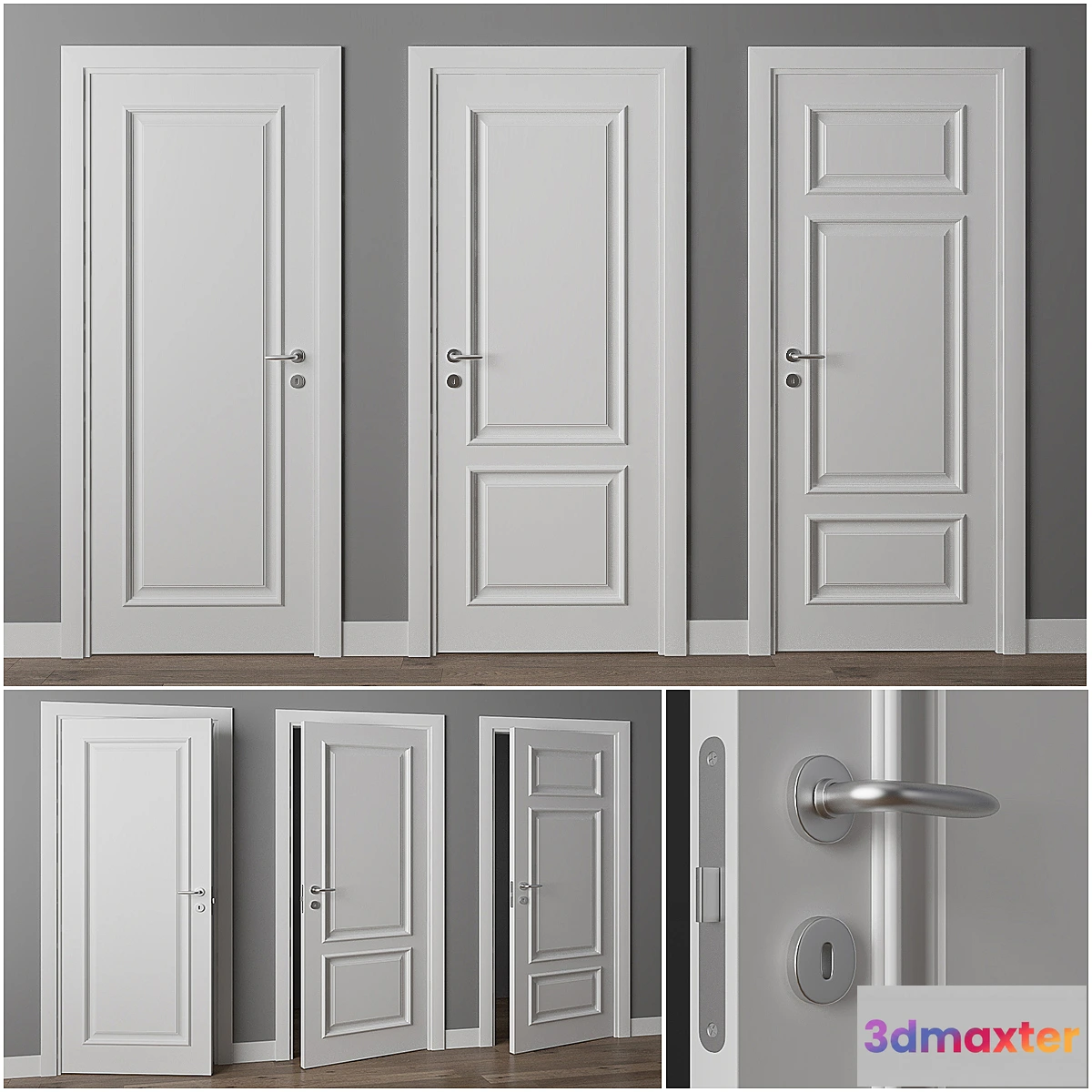 1448208 - Doors Union porte Liberty 3D Max