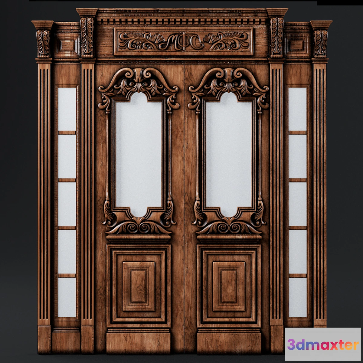 1453708 - klassicheskii dver 3D Max