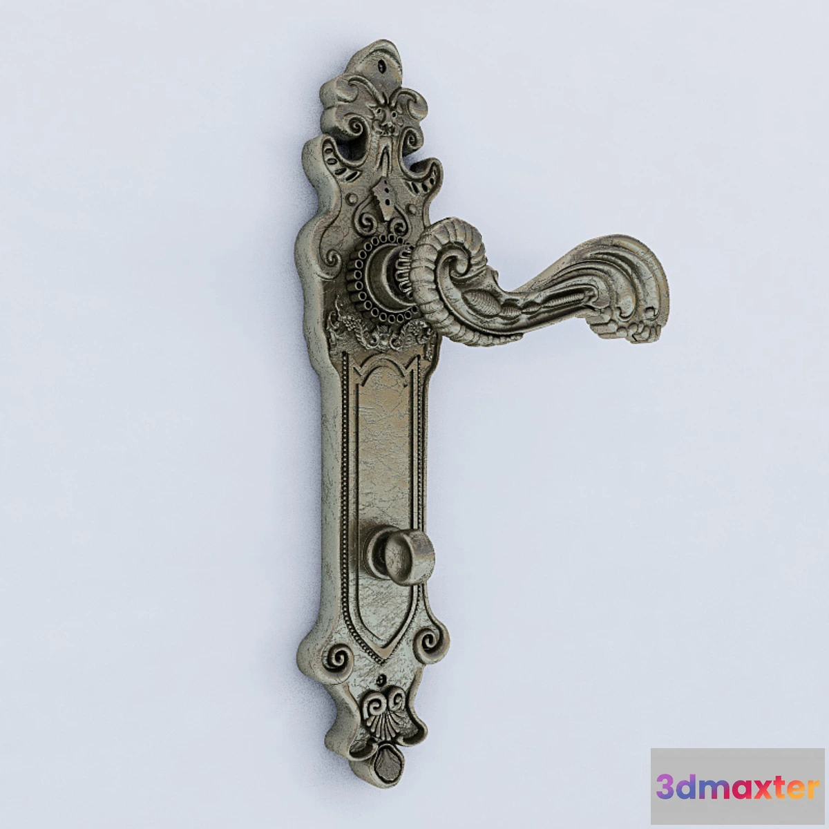 1454102 - door handle 3D Max