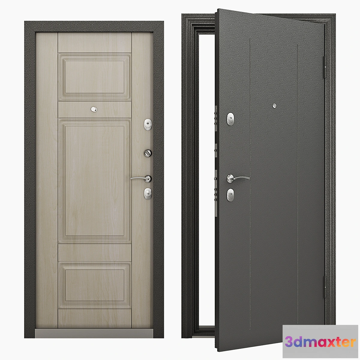 1454896 - Entrance door Torex Series Delta-100 RGSO D18 3D Max