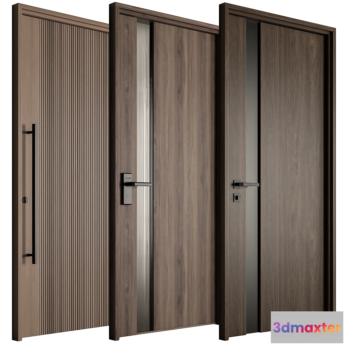 1457084 - Modern Doors Set 97 3D Max