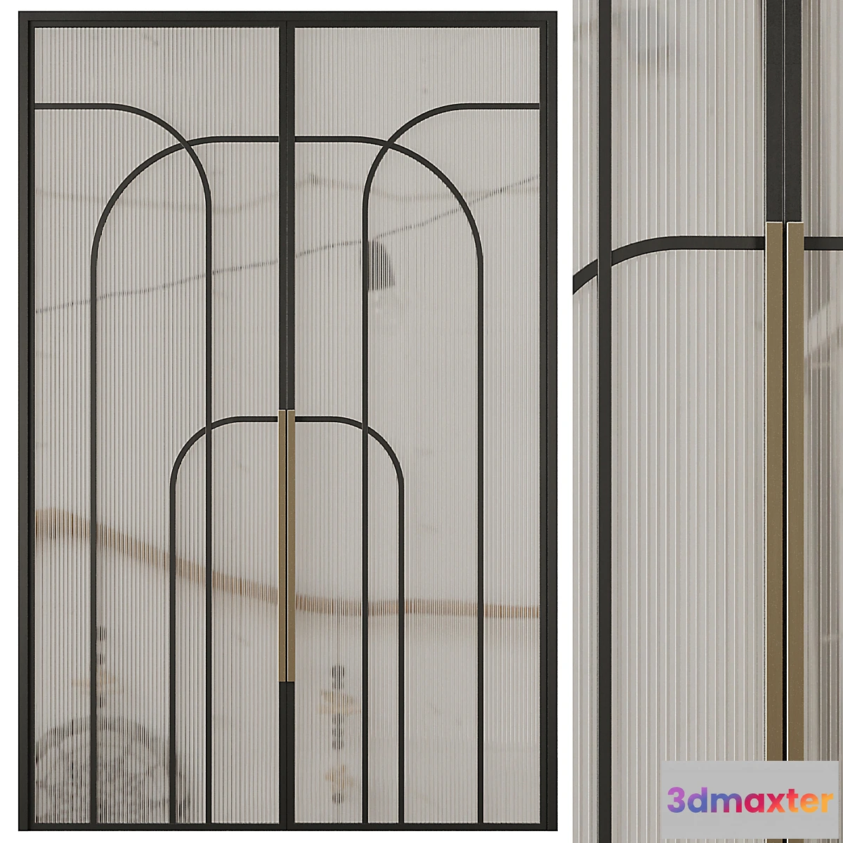 1457362 - Entrance door set23 3D Max