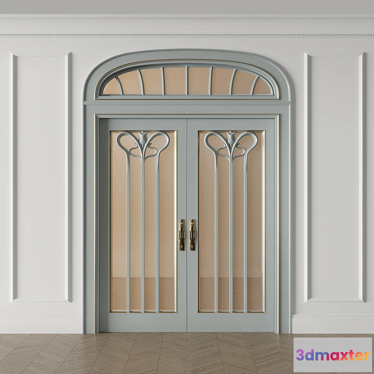 1461994 - Modern door 3D Max