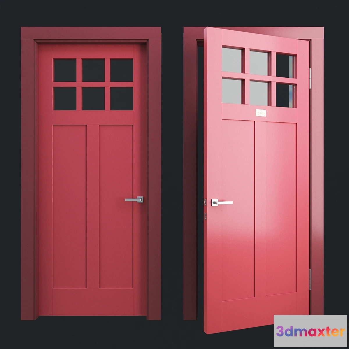 1462724 - Shaker door 1 3D Max