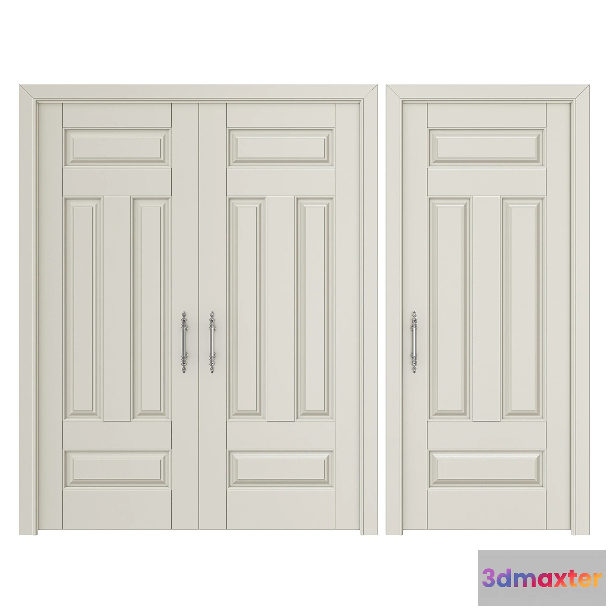 1463434 - Classic interior doors 4 3D Max