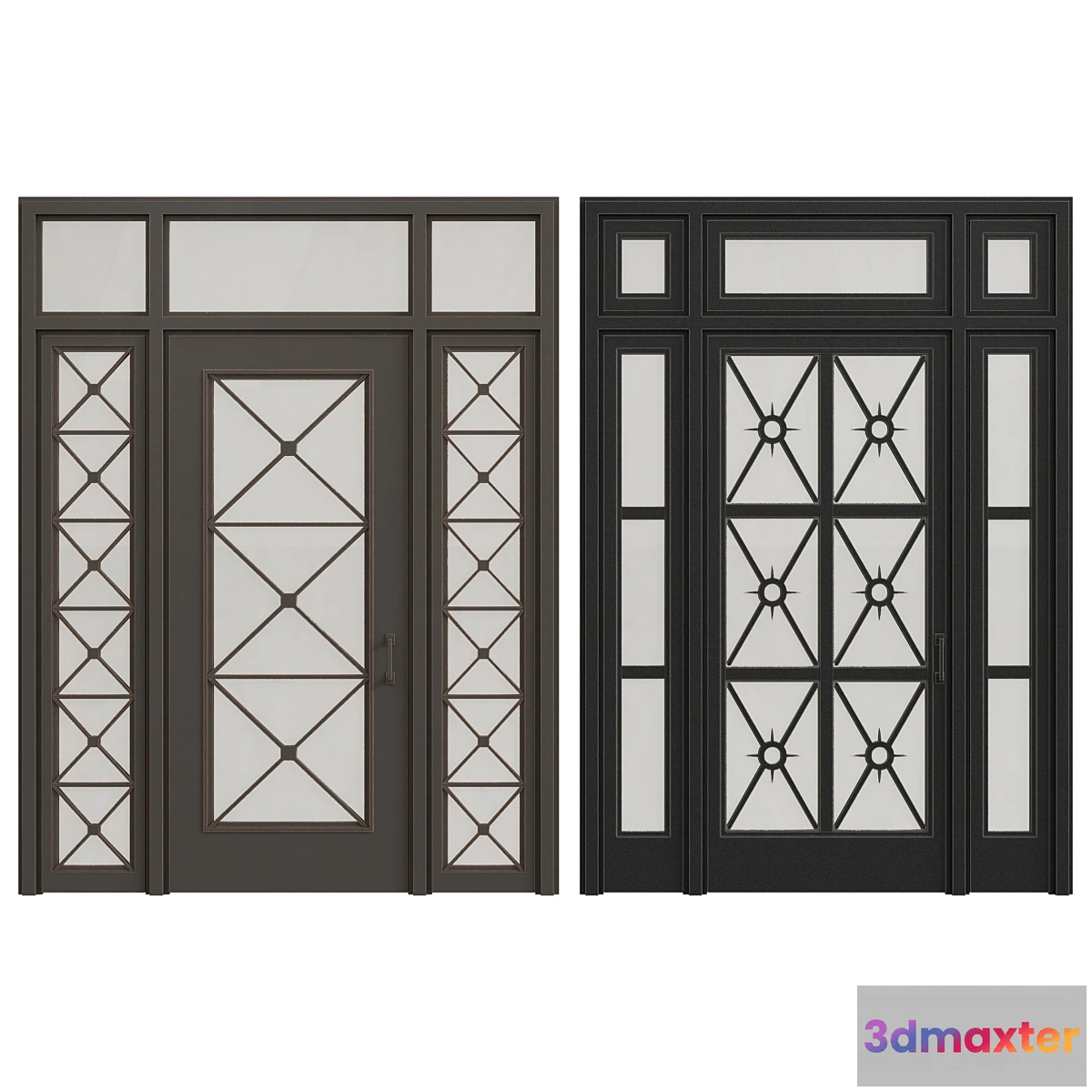 1466176 - Classic entrance doors 3D Max