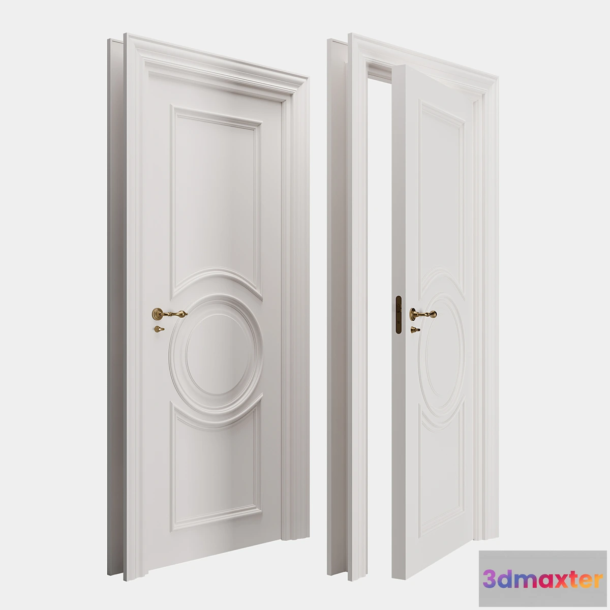 1468160 - Interior Classic Door 3D Max