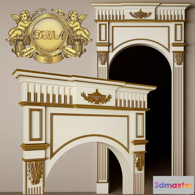 1469288 - Arched doorway 3D Max