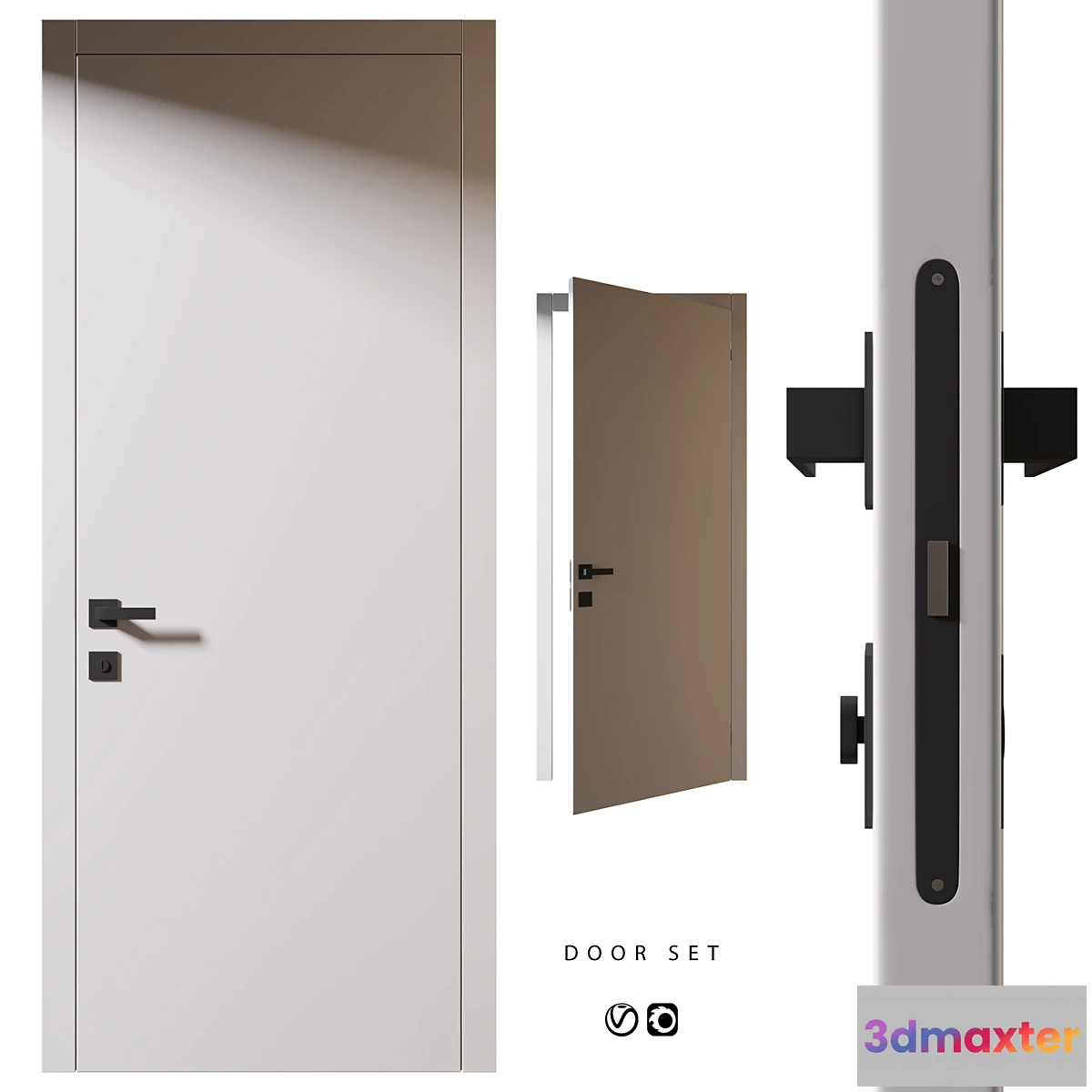 1470524 - Interior door 3D Max
