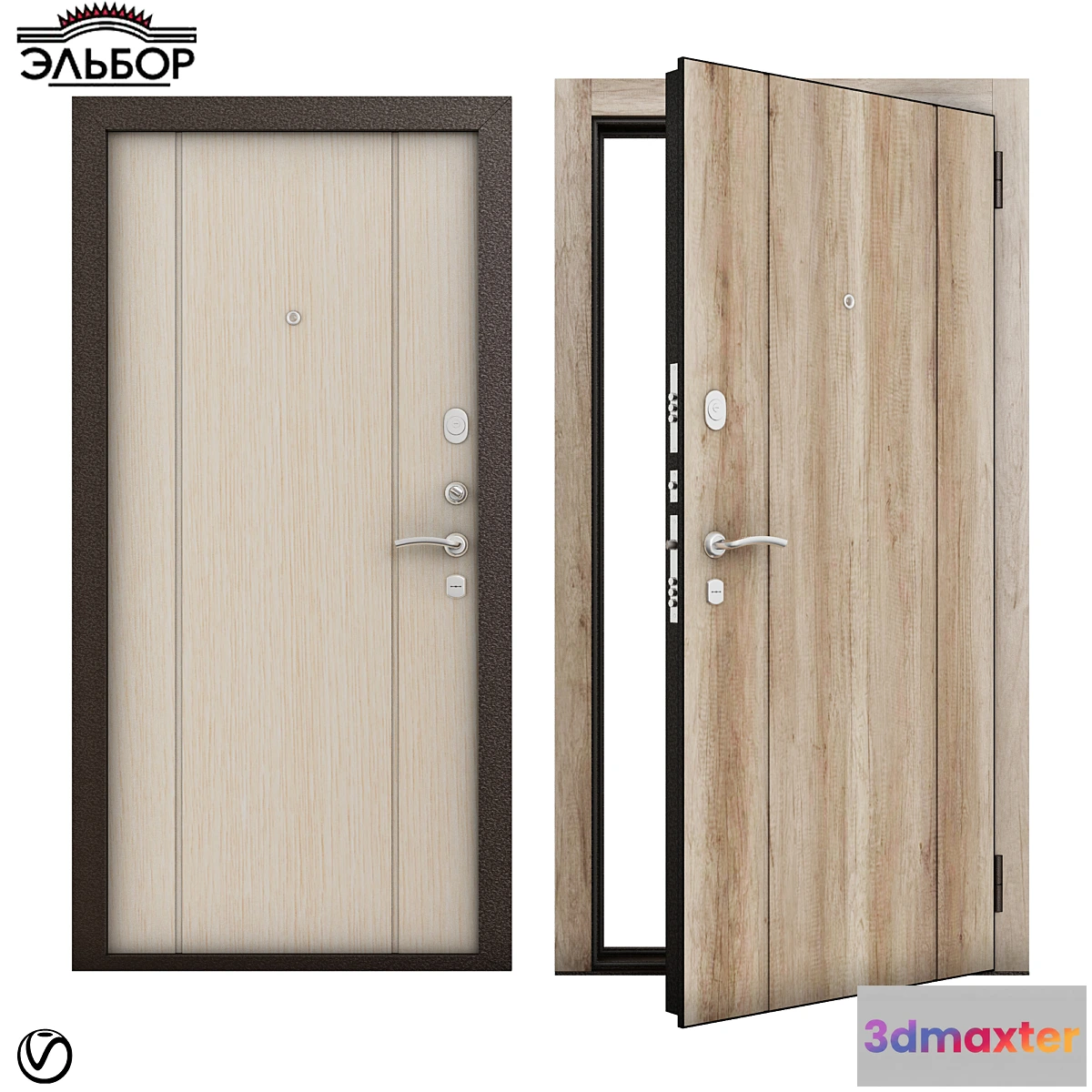 1475200 - Entrance doors Elbor Istanbul 3D Max