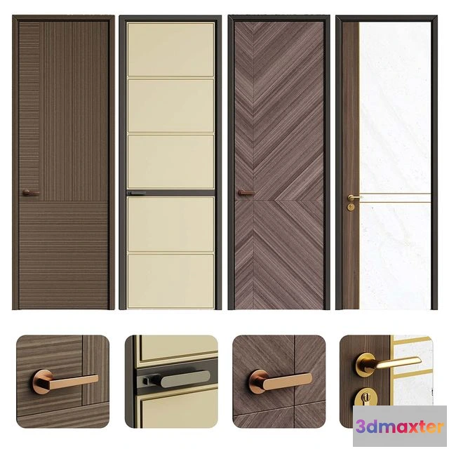 1537644 - interior door 003 3D Max