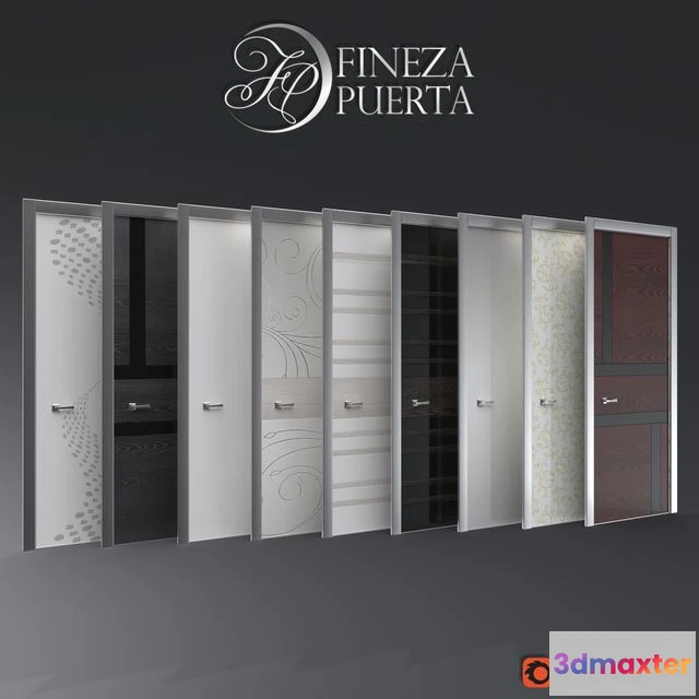 1540003 - Doors Fineza Puerta 3D Max