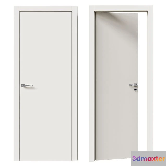 1541041 - Smooth Interior Door ALFA 3D Max