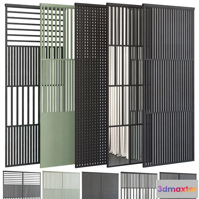 1542613 - Decorative partition 181 3D Max