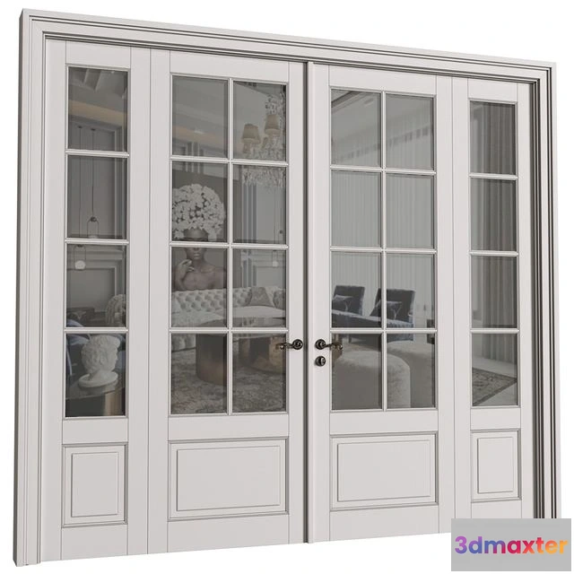1542675 - Doors in classical style.Exterior Modern French Doors 3D Max
