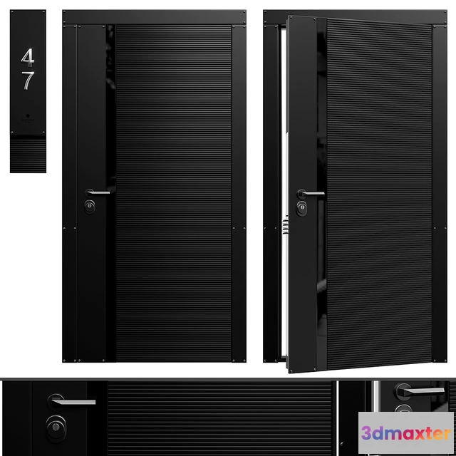 1545802 - Entrance Door FLEXO 3D Max