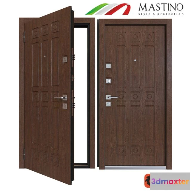 1545928 - Input metal door MASTINO NOVARA 3D Max