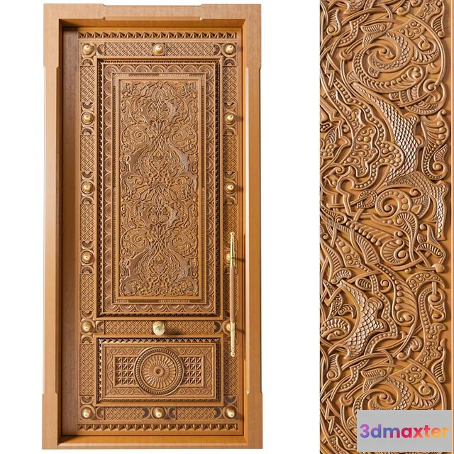 1548489 - Classic Door N01 3D Max