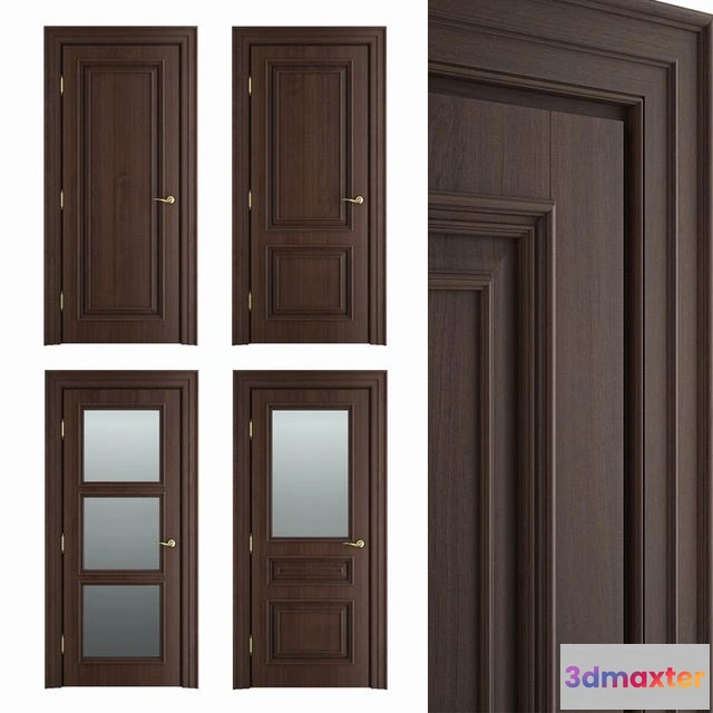 1549545 - Massivstyle Interier CHOCOLATE Door 01 3D Max