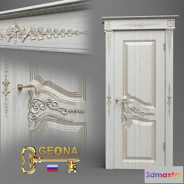 1550045 - Interior door Theodore Gihon 3D Max