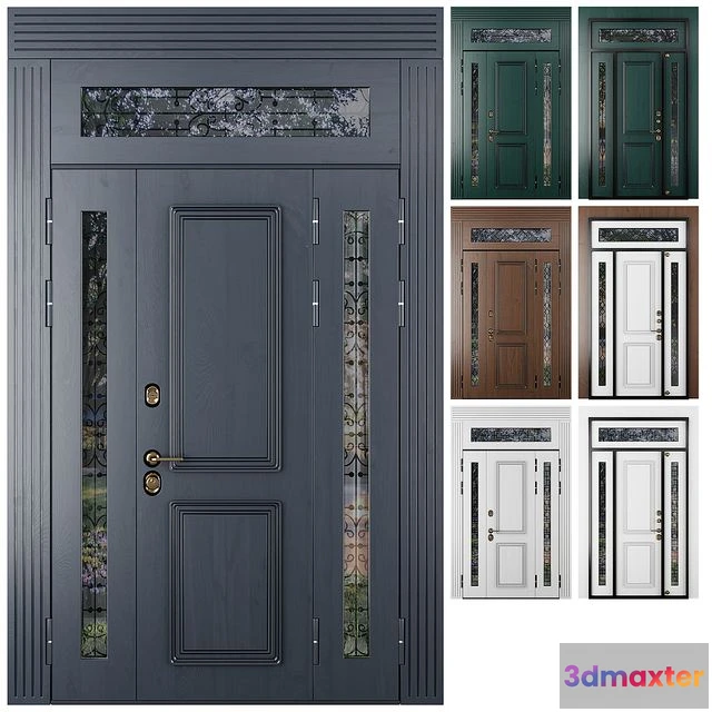 1551271 - Entrance door staleks Palermo 3D Max