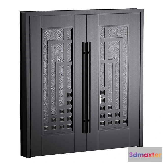 1553215 - Door Modern house 01 - Gate 3D Max