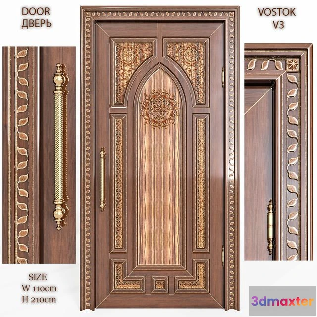 1556263 - Eastern Doors VOSTOK V3 3D Max