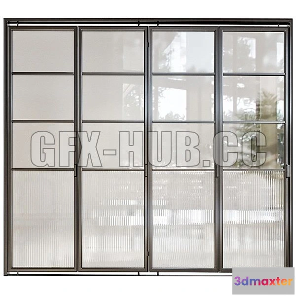 1557783 - Sliding Door 3D Max