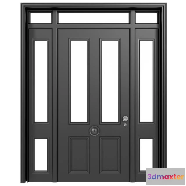1558113 - Classic door 01 3D Max