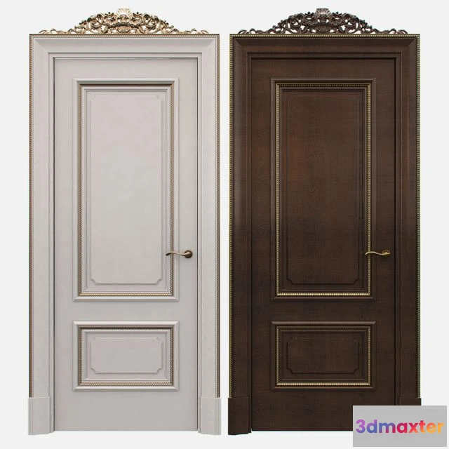 1559341 - Door classical set 3D Max