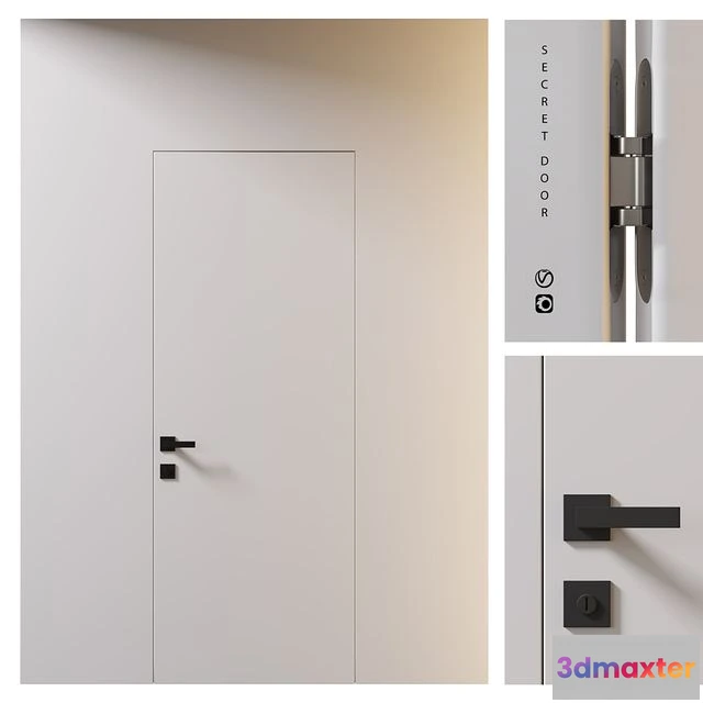 1561239 - Concealed door Door Secret 3D Max