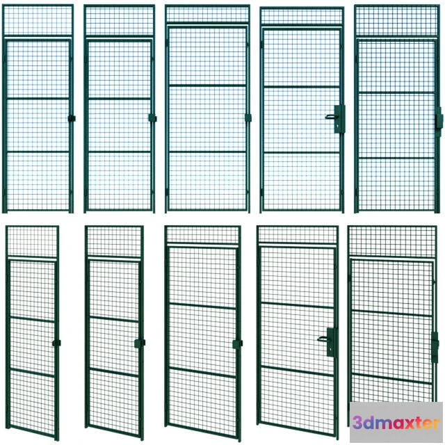 1561752 - Swing metal metal door 3D Max