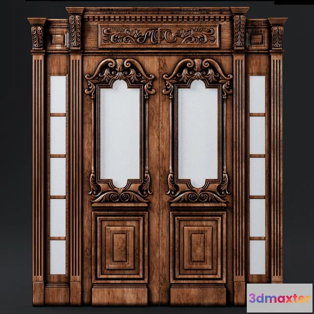 1562175 - Klassicheskii dver door 3D Max