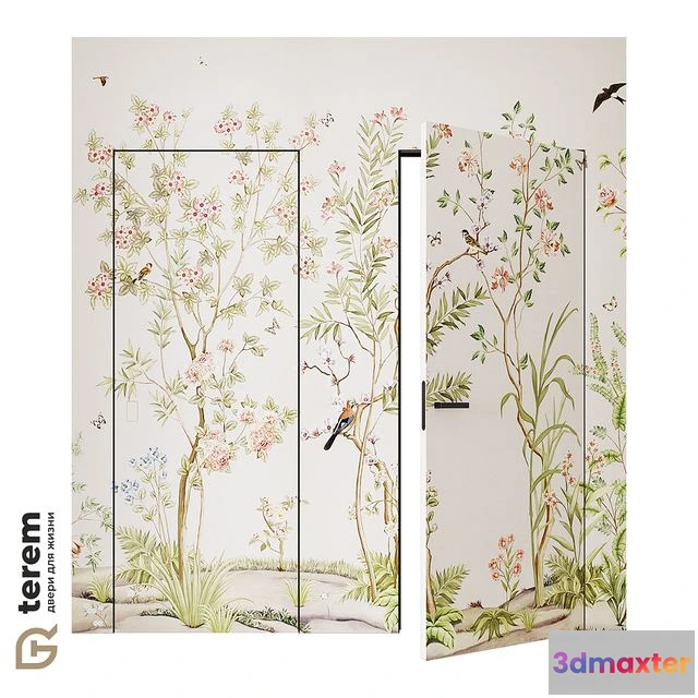 1564938 - Terem Interior Door Factory Secret Invisible Door 3D Max