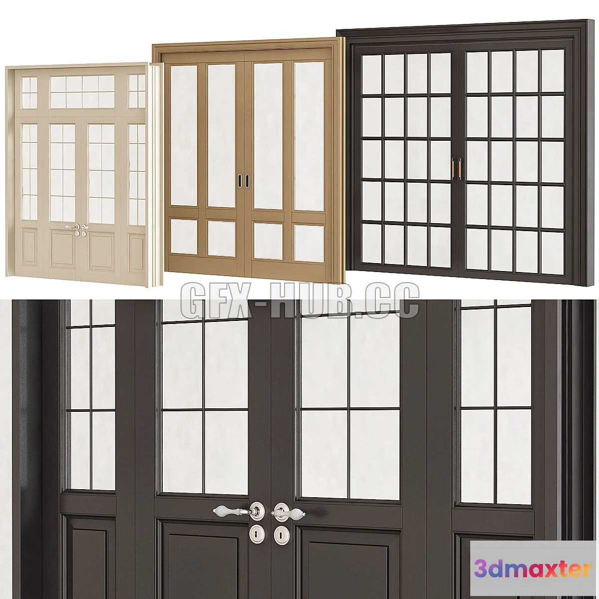 1565904 - Interior doors № 001 3D Max
