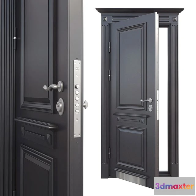 1567206 - Entrance door 19 3D Max
