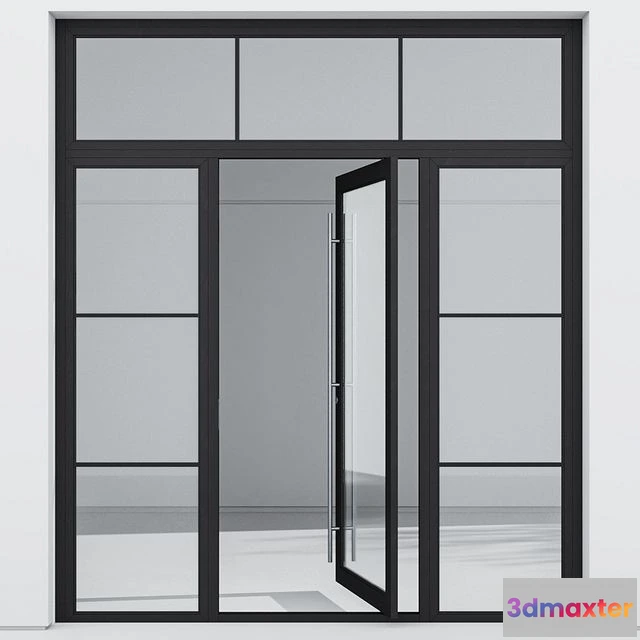 1569052 - Aluminum door 207 3D Max