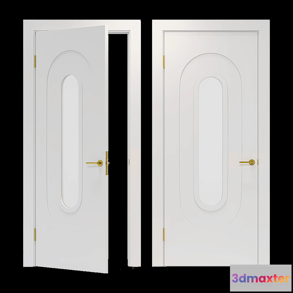 1664696 - Elegant Doors - Door Circle 1 3D Max