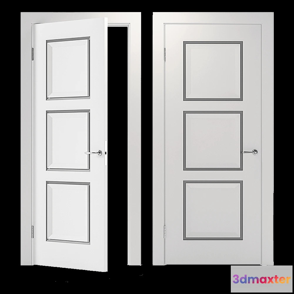 1664718 - Elegant Doors - Doors Neoclassic 2 3D Max