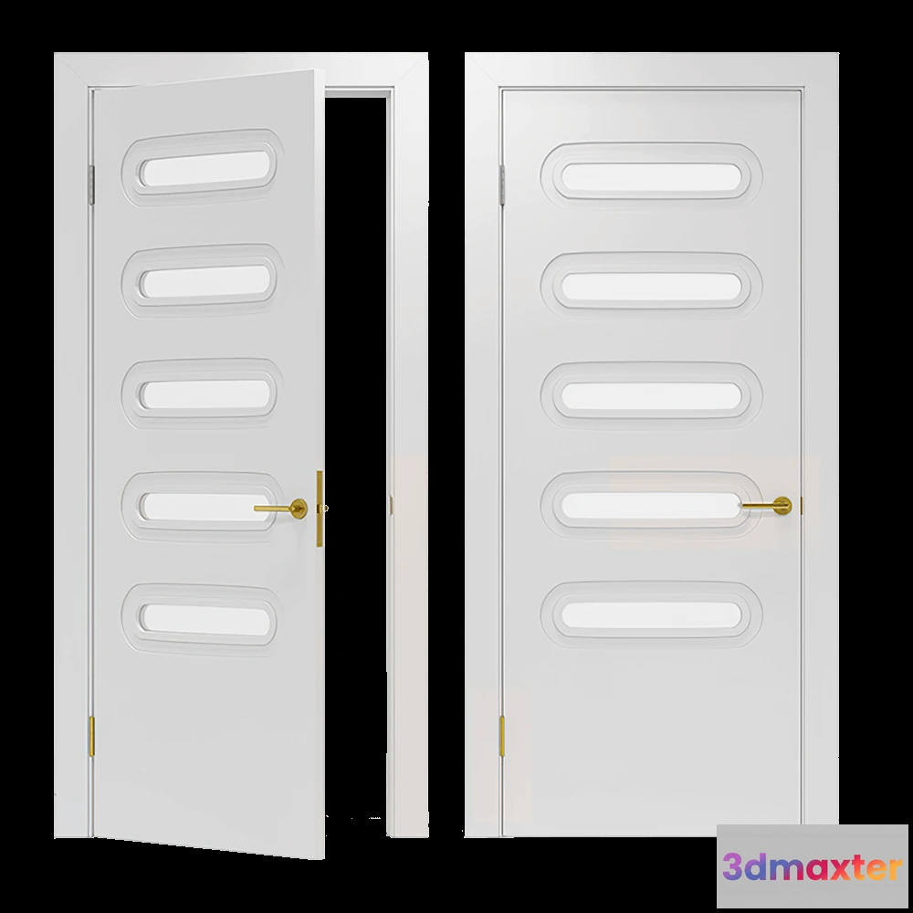 1664730 - Elegant Doors - Door Circle 2 3D Max