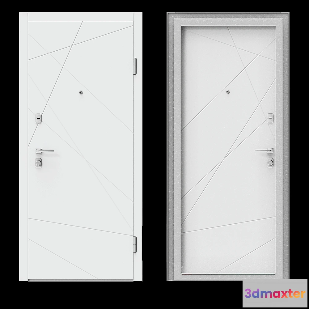 1664930 - Psskos - Door  Scandi-1 3D Max