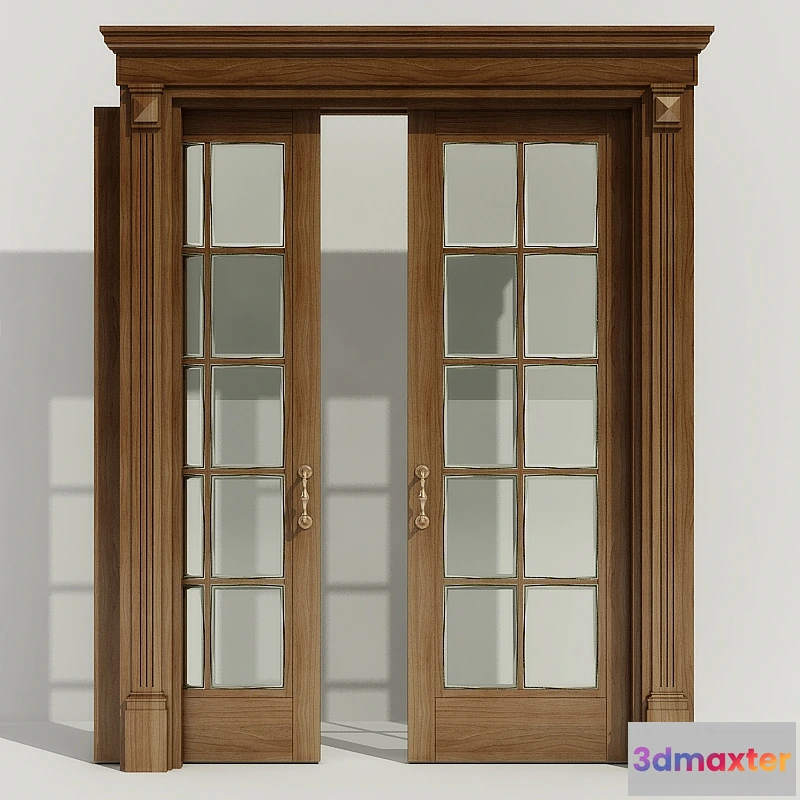 1664996 - other-models - Wooden doors 03 3D Max