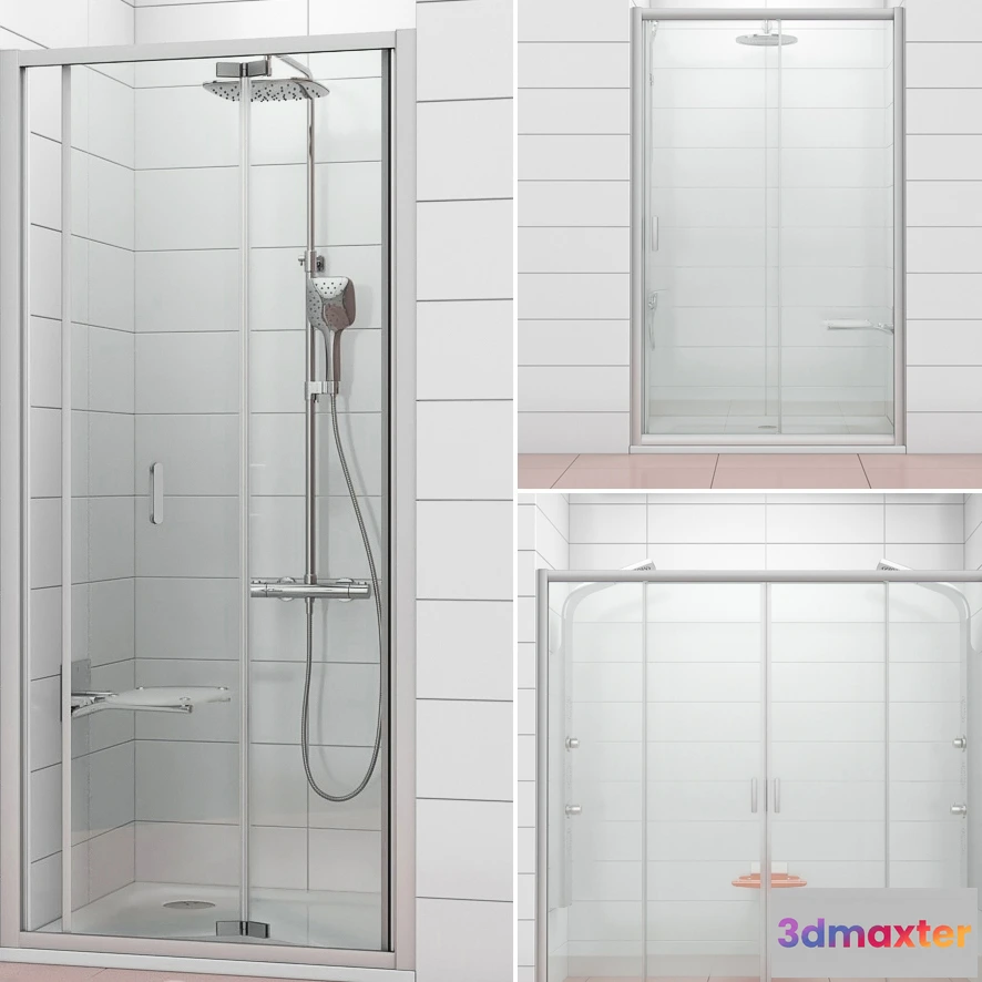 1665042 - other-models - Shower doors Ravak Blix 3D Max