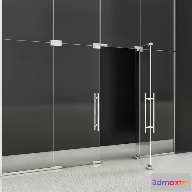 1665066 - other-models - Glass door 1 3D Max