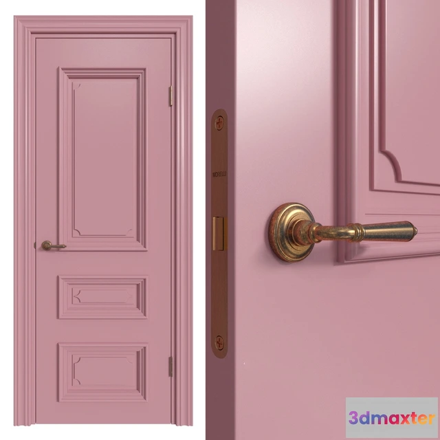 1665070 - other-models - Internal door Academy Navarra 4 doors # 1 3D Max